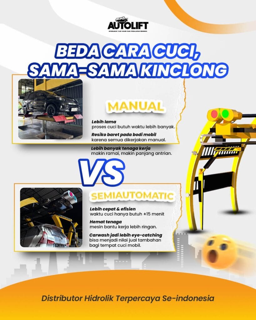 Beda Cara Cuci Mobil Tapi Sama-Sama Kinclong 