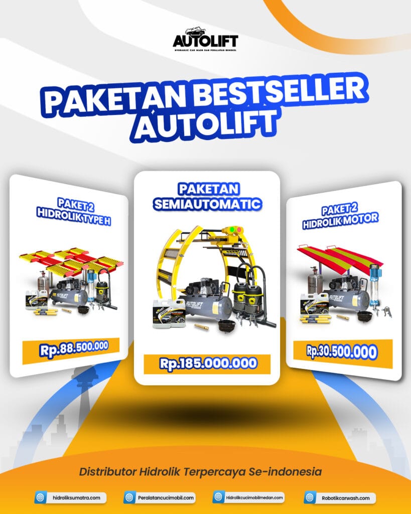 pketan hidrolik cuci mobil motor terbaik
